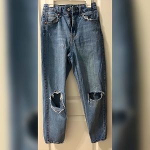 Wild fable hi rise mom jeans size 0